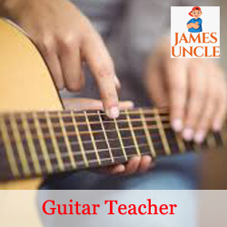 Guitar teacher Mr. Mrinmoy Mondal in Baidyabati